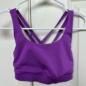 Lululemon energy bra purple